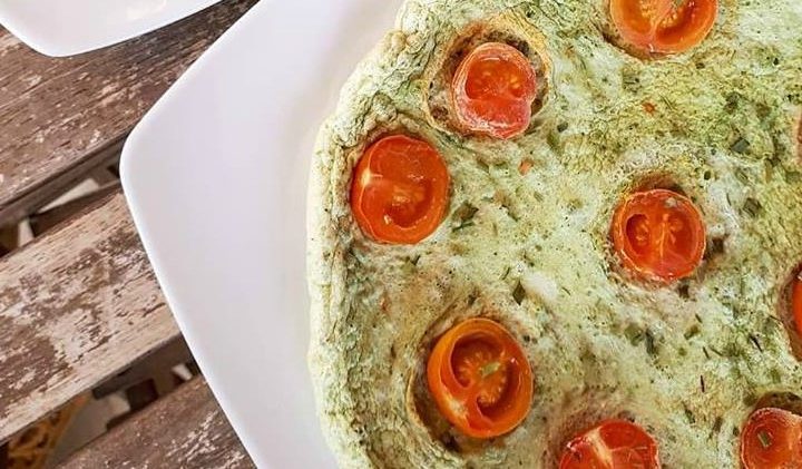 Focaccia agli spinaci