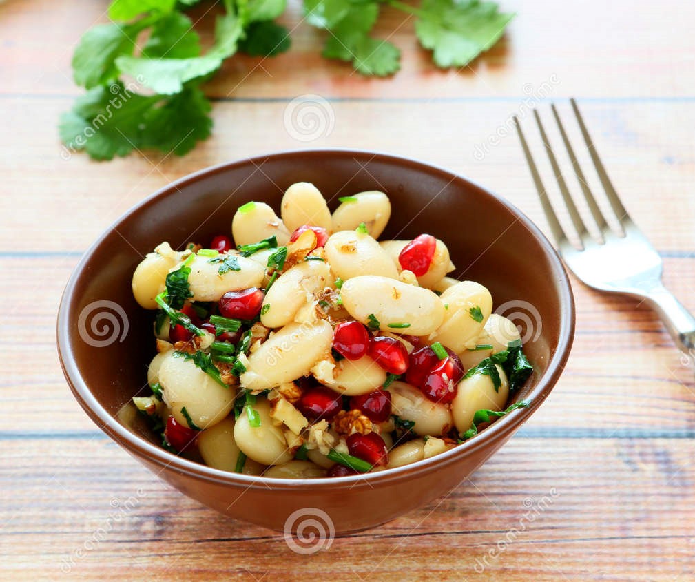 Insalata di fagioli e cavolfiore